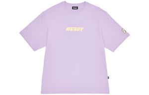 Nerdy Футболка унисекс светло-фиолетовая