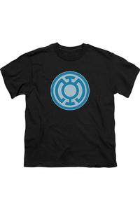 Футболка с коротким рукавом для подростков с синим символом Green Lantern Gildan