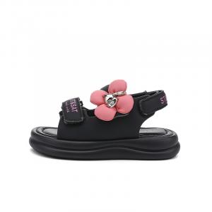 Детские сандалии с низким верхом, устойчивые к истиранию, дышащие ST&SAT, blackpink