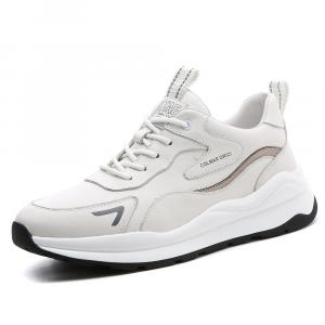 Кроссовки мужские толстые низкие Devanro, белый