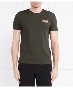 Футболка Regular fit Ea7, зеленый