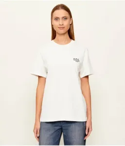 Футболка Rue Madame relaxed fit A.P.C, экрю