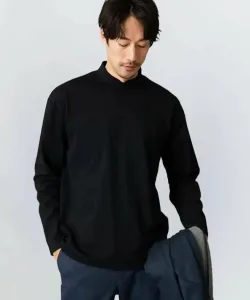 Топ с воротником-стойкой из ткани понте Простой в уходе/Не образует катышки/Быстросохнущий Avv, цвет Black