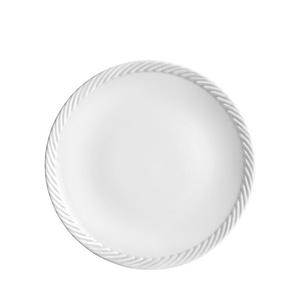 Тарелка с белым хлебом и маслом L'Objet Corde, белый