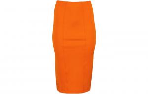 Повседневная длинная юбка Women's Orange PINKO, оранжевый
