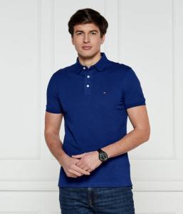 Рубашка поло Slim fit Tommy Hilfiger, синий