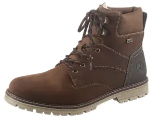 Ботинки Rieker на шнуровке с элементами Rieker-TEX, коричневый