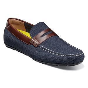 Мотовязаные мокасины с пенни-носком Florsheim, мультиколор