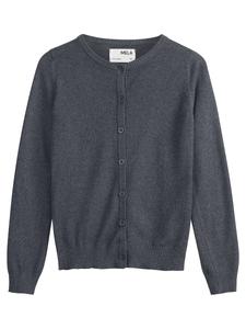 Вязаный кардиган MELA Nameen, антрацит