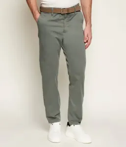 Брюки чинос tapered fit Boss Orange, зеленый