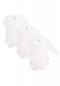 Боди Liliput "uni white", с практичной планкой на кнопках, белый