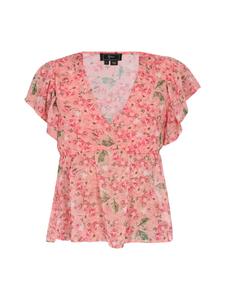 Блузка faina, цвет coral multicolor