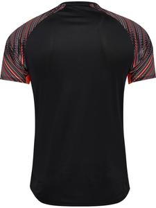 Спортивная футболка Blaze Pro Training Jersey S/S черного цвета Hummel