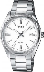 CASIO Серебряные аналоговые часы