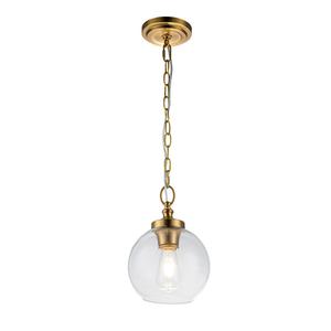 Подвесной светильник Elstead Lighting, 21,6x44,5 см, цвет латуни