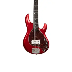 Ernie Ball Music Man StingRay Special 5 Candyman Ebony с matching headstock и крышкой PG с мягким чехлом Mono