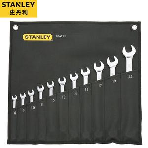 STANLEY Набор из 11 предметов метрических тонко полированных длинных ключей двойного назначения 93-611-22