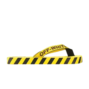 Кроссовки Off-White Flip Flops 'Graphic Print - Yellow', желтый