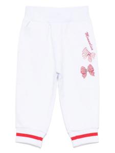 Спортивные брюки Monnalisa с бантами, белый