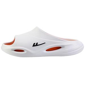 Домашние тапочки Warrior бело-оранжевые