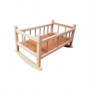 Деревянная колыбель для куклы, кровать-качалка MAGIERA