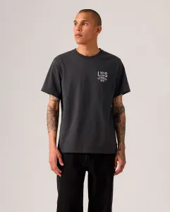 Мужская футболка с коротким рукавом и круглым вырезом Levi'S, черный