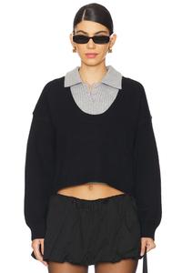 Свитер лоуэна Line & Dot, черный