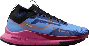 Кроссовки Wmns React Pegasus Trail 4 GORE-TEX 'University Blue Pink Glow', синий