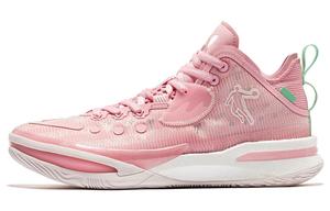 Баскетбольные кроссовки Wind Blade 3PRO Basketball Shoes Men Low-Top Pink Qiaodan
