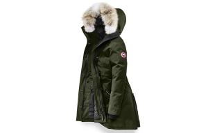 Женский пуховик Canada Goose, зеленый