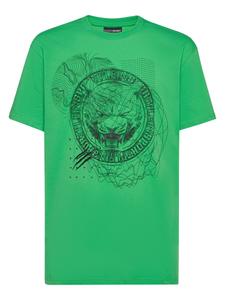 Рубашка Plein Sport Tiger, зеленый