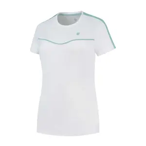 Футболка K·Swiss Hypercourt Round Neck Top 2 женская для тенниса и паделя K-Swiss, белый