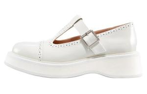 HARSON Платформенные туфли Мэри Джейн для женщин экрю, цвет Ecru