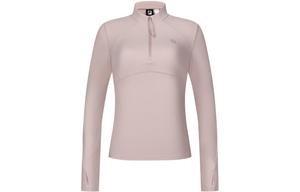 Футболка с втачными рукавами женская светло-фиолетовая красная FILA