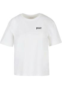 Принт на футболке PEACE HAND Mister Tee, белый