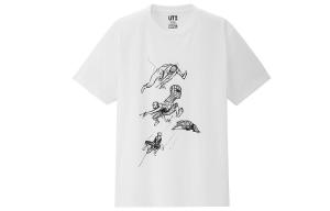 Футболка X Marvel Co-branded Series унисекс белая Uniqlo, белый