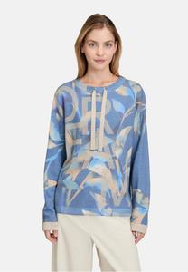Джемпер Betty Barclay PULLOVER MIT PRINT, Blue Camel/Blue