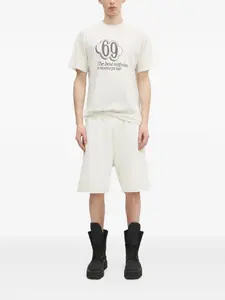 Футболка с принтом Aries, белый