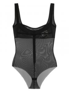 Сетчатый комбинезон Atu Body Couture, черный