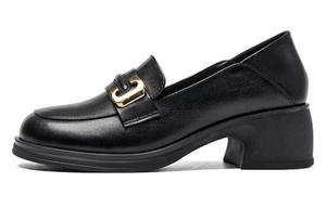 Туфли женские повседневные Women's Casual Shoes Women's Guci Tianlun, черный