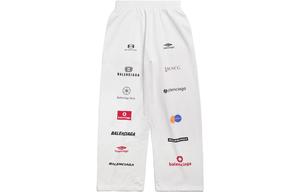 Повседневные брюки унисекс Balenciaga, белый