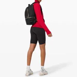 Lululemon Рюкзак Polyurethane Women's Black Gold