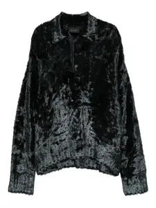 Вязаное поло Lacoste, зеленый