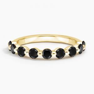 Кольцо с черным бриллиантом Монако Brilliant Earth