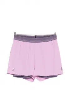 Двухцветные спортивные шорты ON, розовый
