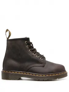 Ботинки Dr. Martens 1460 на шнуровке, коричневый