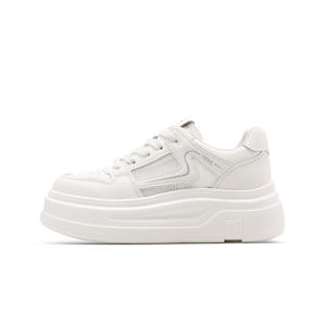 C°BANNER Женские низкие скейтерские кеды бежевые, цвет Beige