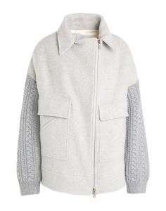 Пальто Eleventy, светло-серый