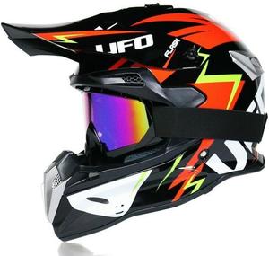 Шлем мотоциклетный Woljay UFO для мотокросса, черный