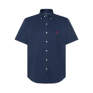 Polo Ralph Lauren Мужская рубашка морского синего цвета Marine Blue